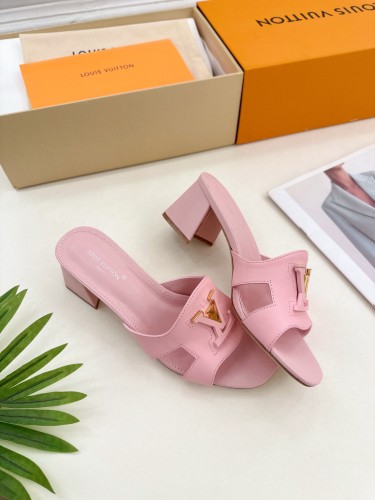 Louis Vuitton Womens Shoes Sandals Slippers Luxury Brand LV Isola Flat Mule 5cm Heel with Original Box Whatsapp 【+1-3239614486】
