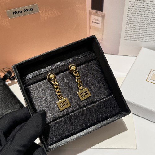 Miumiu Luxury Brand Womens Earring with Original Box Whatsapp 【+1-3239614486】