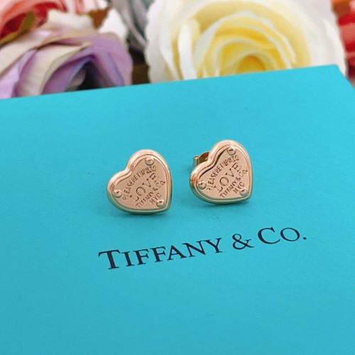 Tiffany Co Luxury Brand Womens Heart Earring with Original Box Whatsapp 【+1-3239614486】TE056