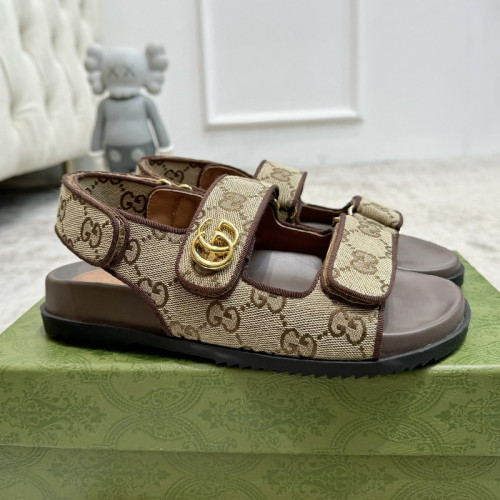 Gucci Womens Shoes Sandals Casual Design Luxury Brand 855390 2UZO0 2140 Women's sandal with Double G with Original Box whatsapp +1-3239614486