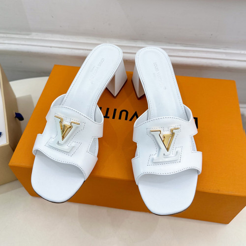 Louis Vuitton Womens Shoes Sandals Slippers Luxury Brand LV Isola Flat Mule 5cm Heel with Original Box Whatsapp 【+1-3239614486】