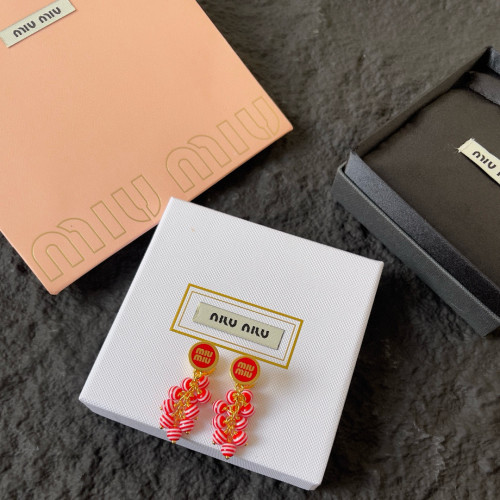 Miumiu Luxury Brand Womens Earring with Original Box Whatsapp 【+1-3239614486】