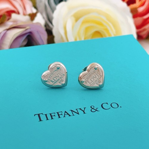 Tiffany Co Luxury Brand Womens Heart Earring with Original Box Whatsapp 【+1-3239614486】TE055