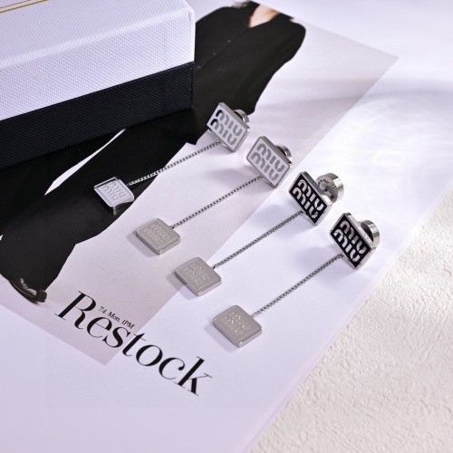 Miumiu Luxury Brand Womens Earring with Original Box Whatsapp 【+1-3239614486】