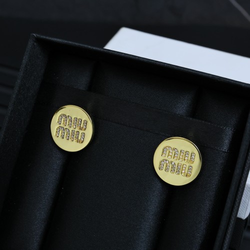 Miumiu Luxury Brand Womens Earring with Original Box Whatsapp 【+1-3239614486】