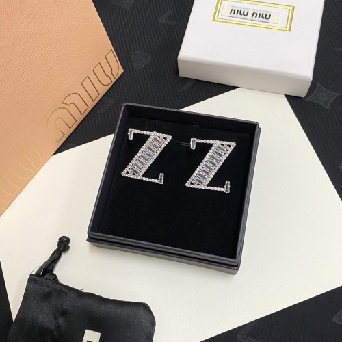 Miumiu Luxury Brand Womens Earring with Original Box Whatsapp 【+1-3239614486】
