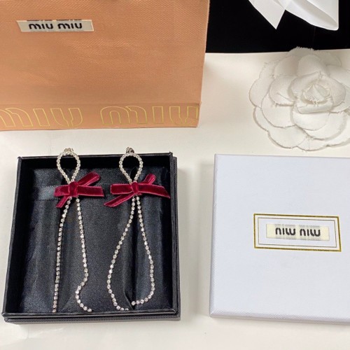 Miumiu Luxury Brand Womens Earring with Original Box Whatsapp 【+1-3239614486】
