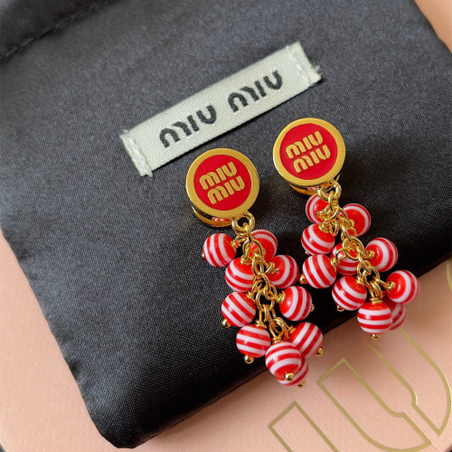 Miumiu Luxury Brand Womens Earring with Original Box Whatsapp 【+1-3239614486】