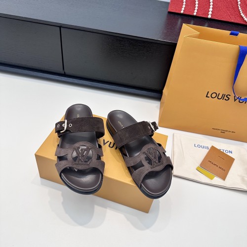 Louis Vuitton Womens Shoes Sandals Slippers Luxury Brand LV Isola Comfort Sandal 1AJOWB with Original Box Whatsapp 【+1-3239614486】