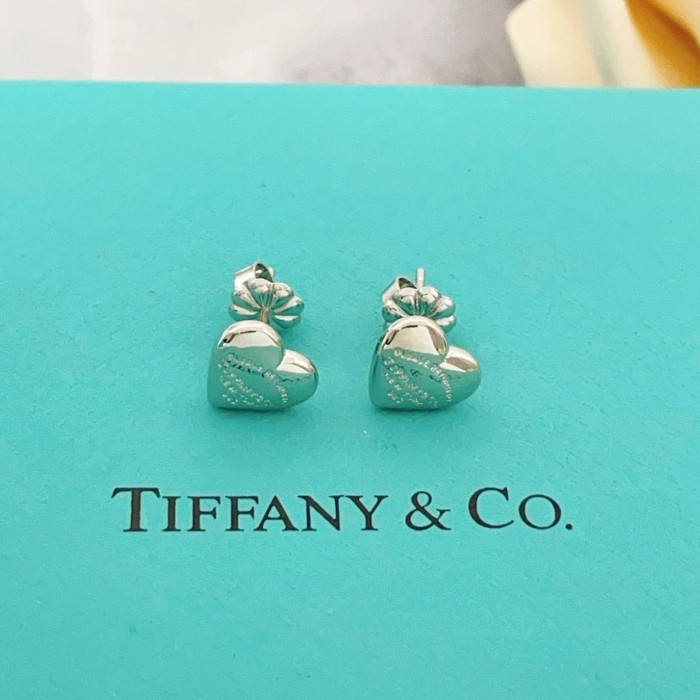 Tiffany Co  Luxury Womens Heart Earring with Original Box Whatsapp 【+1-3239614486】TE029