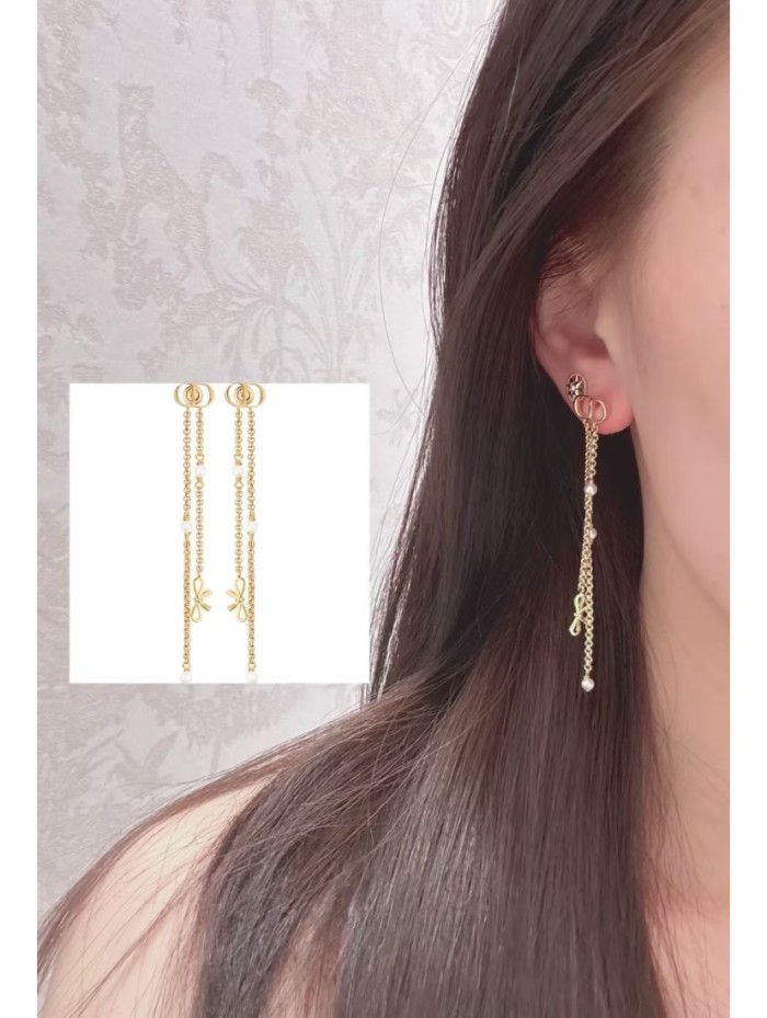 Dior Luxury Brand Womens Earrings with Original Box Whatsapp 【+1-3239614486】