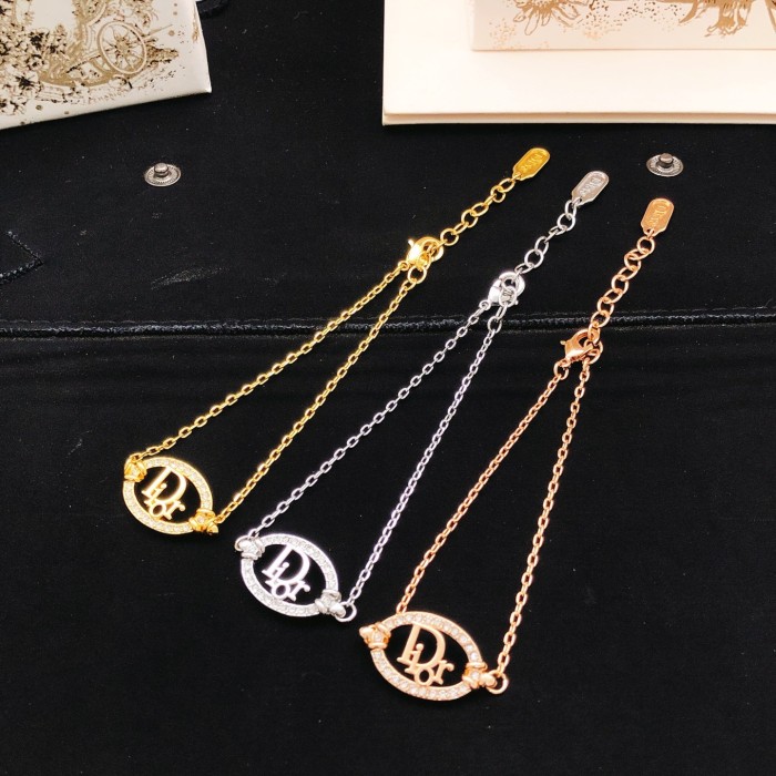 Dior Luxury Brand Womens Bracelet with Original Box Whatsapp 【+1-3239614486】DSL0270