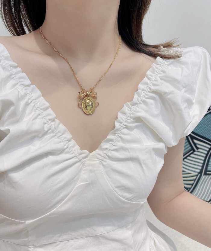 Dior Luxury Brand Womens Necklace with Original Box Whatsapp 【+1-3239614486】