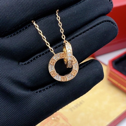 Cartier Luxury Brand Womens Necklace with Original Box Whatsapp 【+1-3239614486】KX012