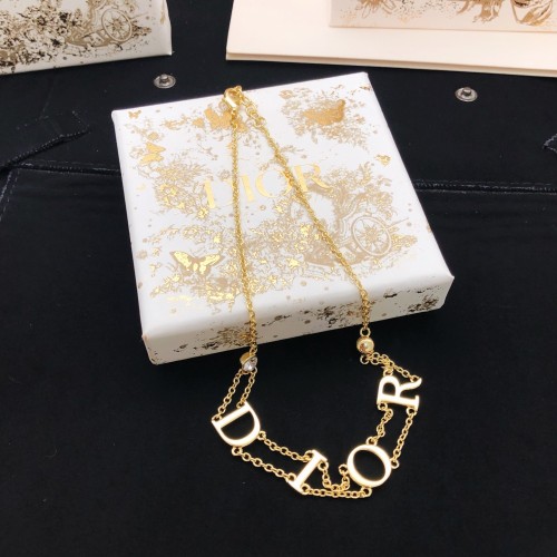 Dior Luxury Brand Womens Necklace with Original Box Whatsapp 【+1-3239614486】DXL0221