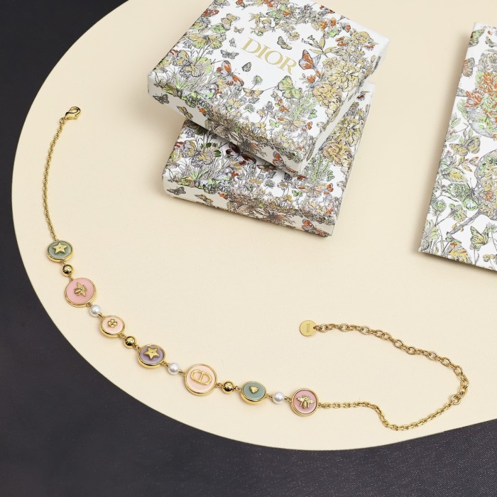 Dior Luxury Brand Womens Bracelet with Original Box Whatsapp 【+1-3239614486】