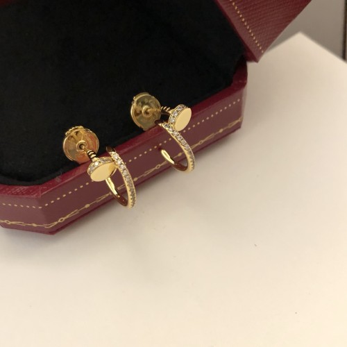 Cartier Luxury Brand Womens Earrings with Original Box Whatsapp 【+1-3239614486】