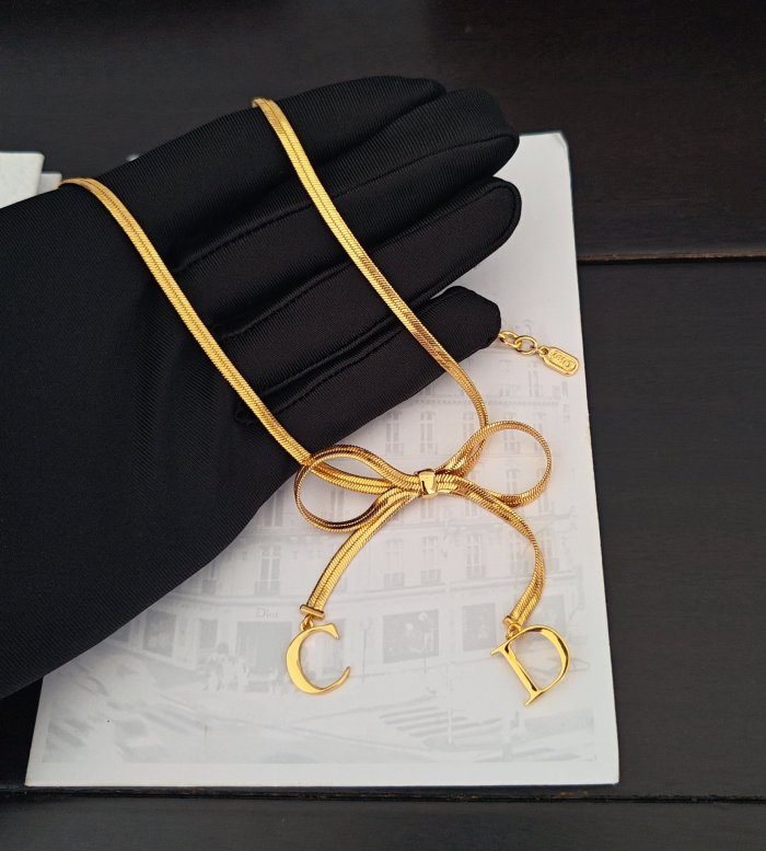 Dior Luxury Brand Womens Necklace with Original Box Whatsapp 【+1-3239614486】