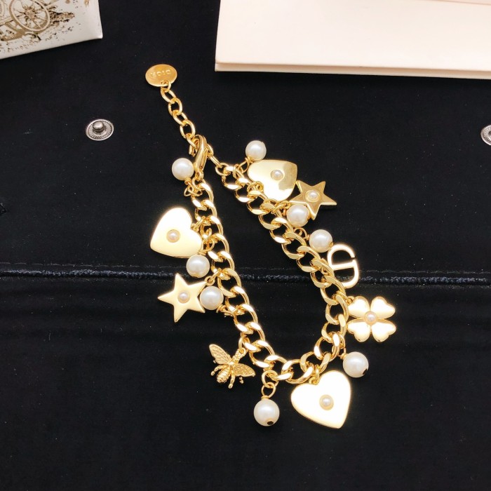 Dior Luxury Brand Womens Bracelet with Original Box Whatsapp 【+1-3239614486】DSL0212