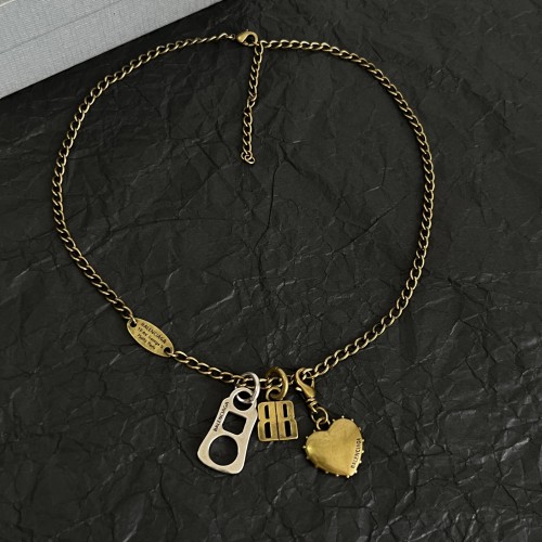 Balenciaga Luxury Brand Men Womens Necklace 53cm with Original Box Whatsapp 【+1-3239614486】