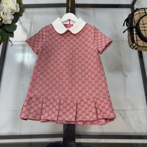 Gucci Brand Kids Girls Dress Luxury Design O Neck Dresses Whatsapp【+1-3239614486】
