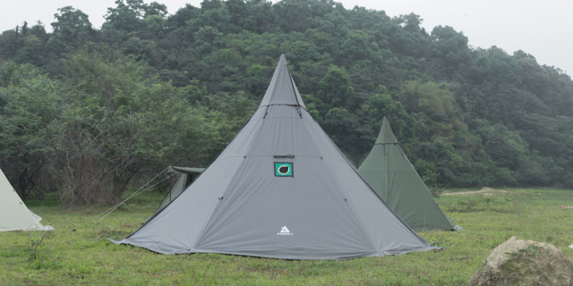 Canvas Hot Tent For Winter Wildness Camping Pomoly