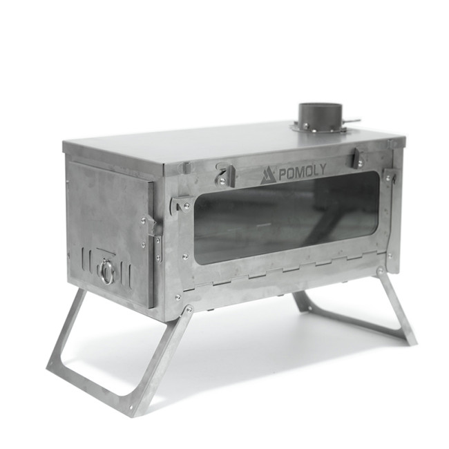 T1 Stove VISION Fastfold Titanium Wood Stove for Hot Tent