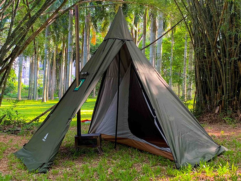 Hot Tent Camping Videos Collection - Pomoly HEX Tent