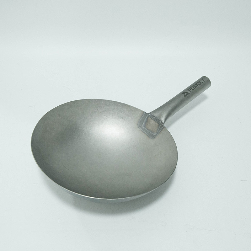 Titanium Camping Cooking Wok
