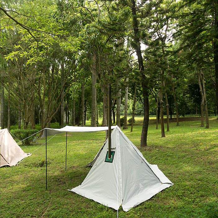 FORT Hot Tent Hot Shelter With Stove Jack 4 Season Camping Survival Bungalow Cold Weather Insulated Tent, 1 2 Person