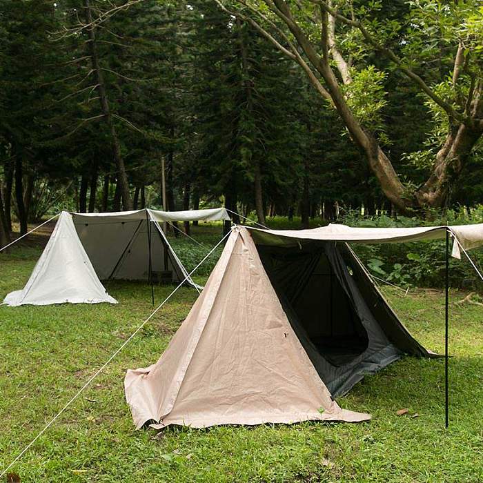 FORT Hot Tent Hot Shelter With Stove Jack 4 Season Camping Survival Bungalow Cold Weather Insulated Tent, 1 2 Person