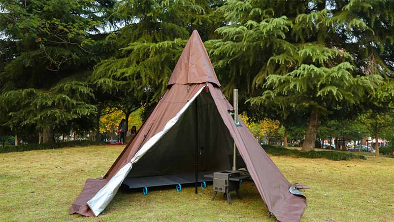 Tent with stove jack Comparison - Pomooly HEX vs Luxe Megahorn