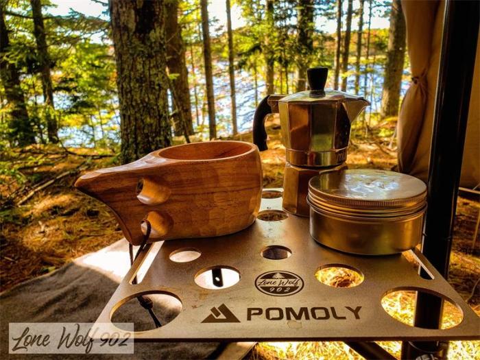 POMOLY GIMBAL Table for Tipi Tent Camping and Hiking