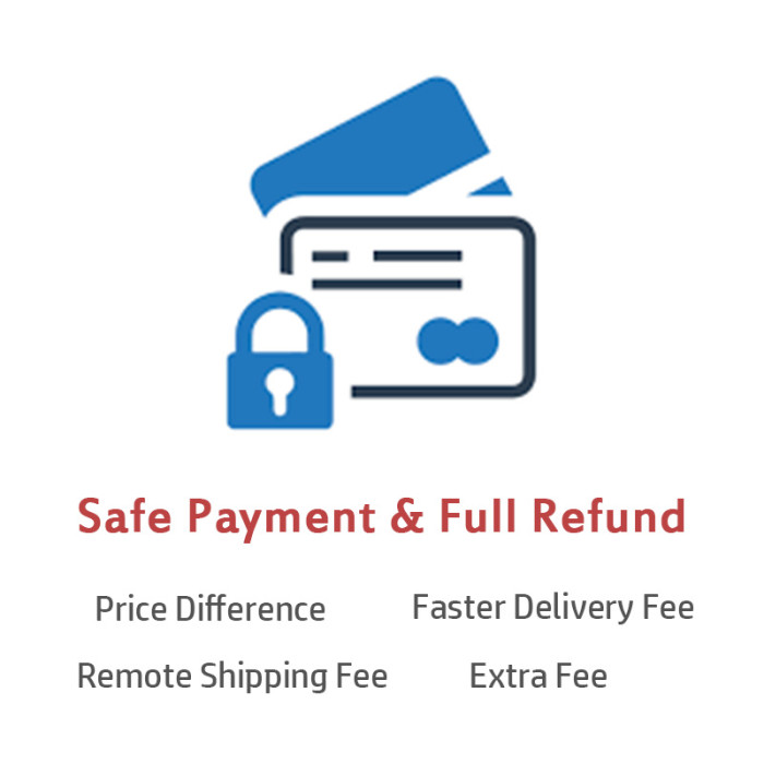 Price Difference/Other Extra Fee/Remote Shipping Fee/Faster Delivery Fee