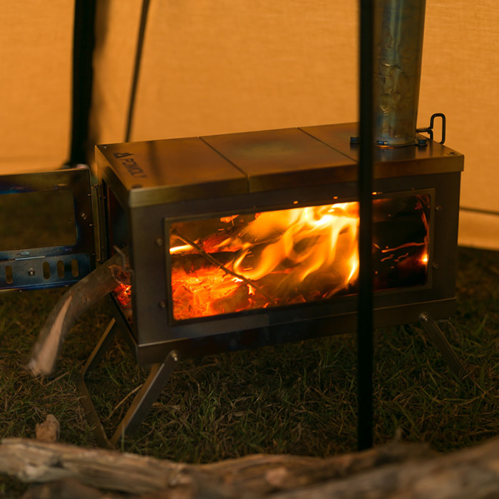 [Pre Order] TIMBER 3 | Titanium Tent Stove for Hot Tent Camping | POMOLY