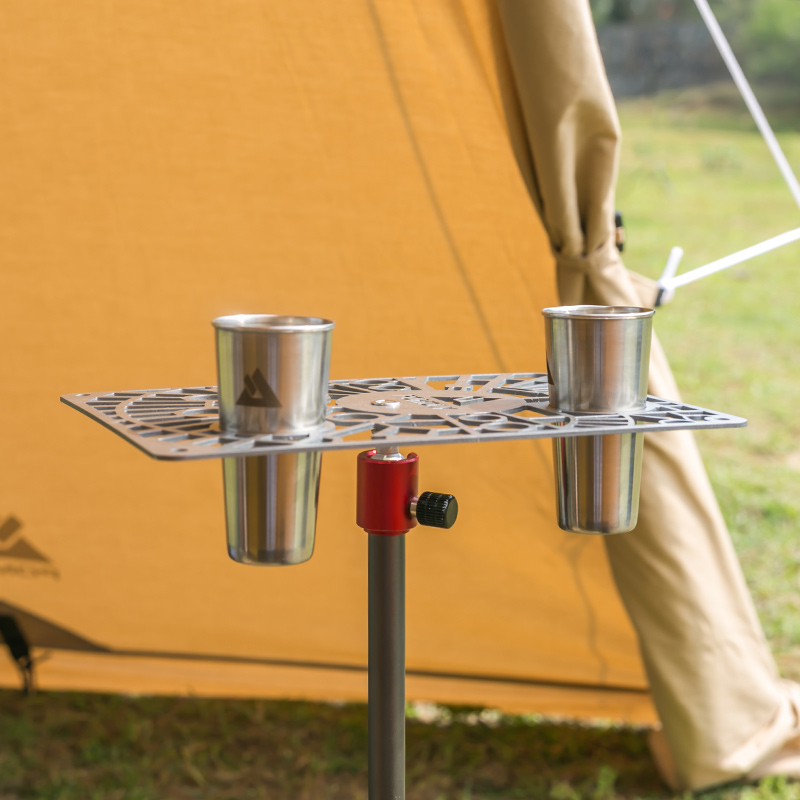 Portable Titanium Table for Camping Hiking and Finshing Portable Titanium Table for Camping Hiking and Finshing