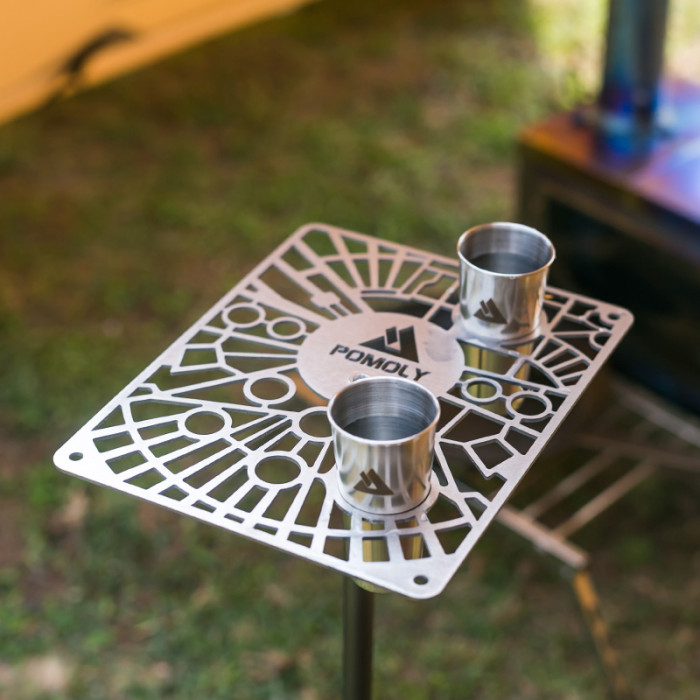Portable Titanium Table for Camping Hiking and Finshing