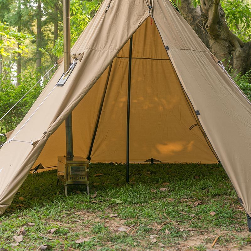Best Canvas Hot Tent, Buy Canvas Tipi Tent with Stove Jack for Camping