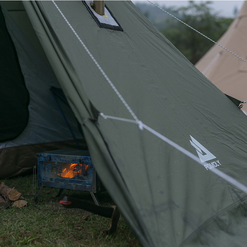 HEX Plus Camping Hot Tent with Wood Stove Jack 2-6 Person HEX Plus Camping Hot Tent with Wood Stove Jack 2-6 Person