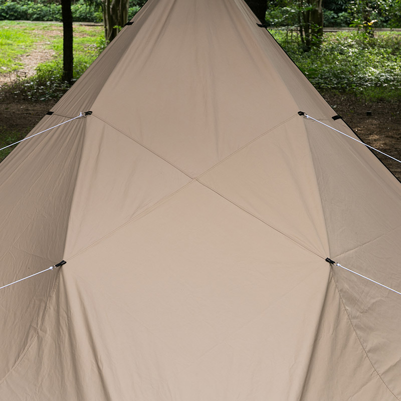Rhombus TC Tarp Canvas Wolf Den Tarp for Solo Bushcraft and