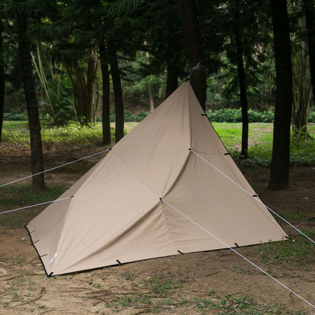 Rhombus TC Tarp | Canvas Wolf Den Tarp 1.0 for Solo Bushcraft | Lonewolf902 Signature