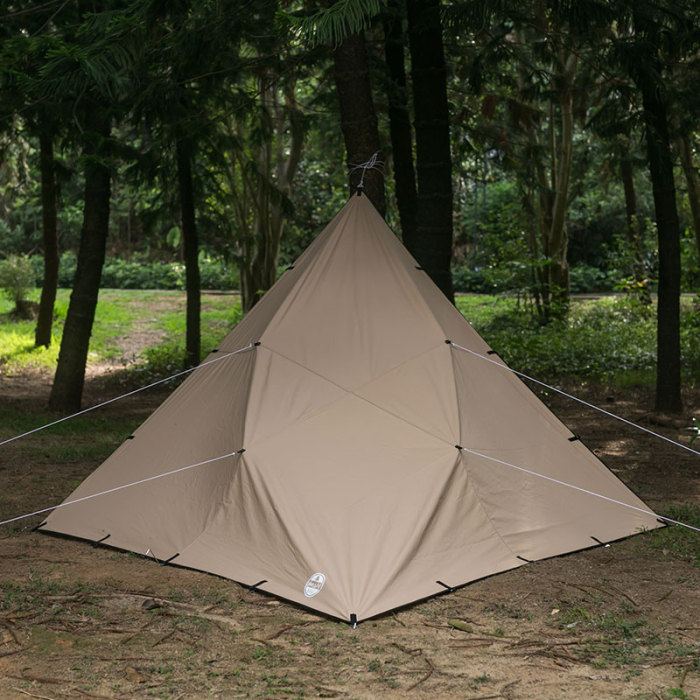 Rhombus TC Tarp | Canvas Wolf Den Tarp 1.0 for Solo Bushcraft | Lonewolf902 Signature