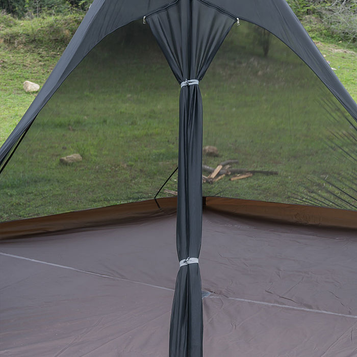 MANTA Tipi Tent With Stove Jack 2-4 Person For Hot Tent Camping