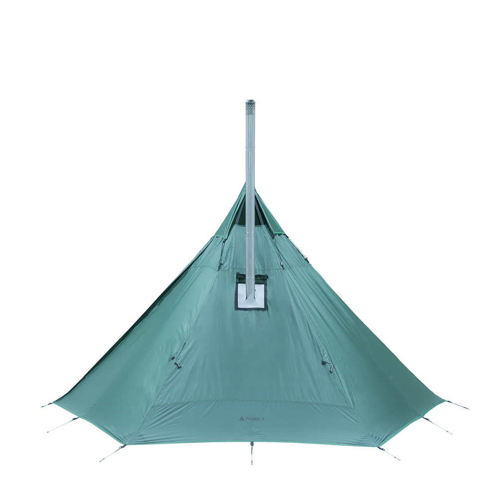 POMOLY HUSSAR Lightweight Tent with Wood Stove Jack image