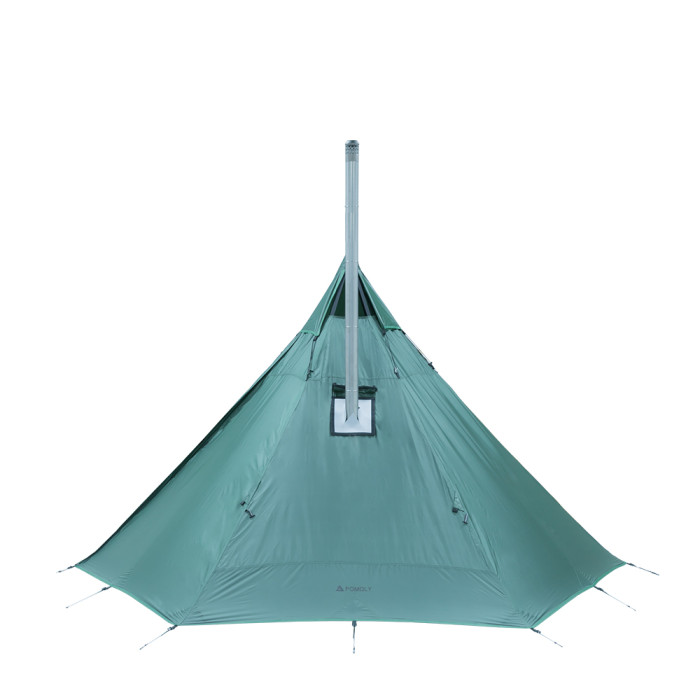 inch West Koel POMOLY HUSSAR Lightweight Tent with Wood Stove Jack