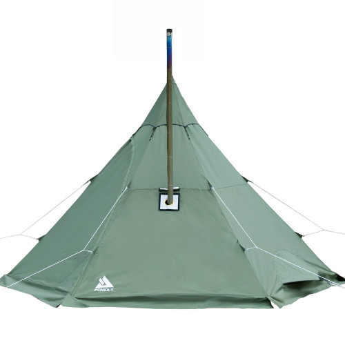 MANTA Tipi Tent With Stove Jack 2-4 Person For Hot Tent Camping