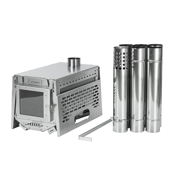 Oroqen Tent Wood Stove | Stainless Steel Stove for Hot Tent Camping