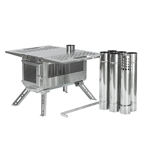 Oroqen Tent Wood Stove | Stainless Steel Stove for Hot Tent Camping