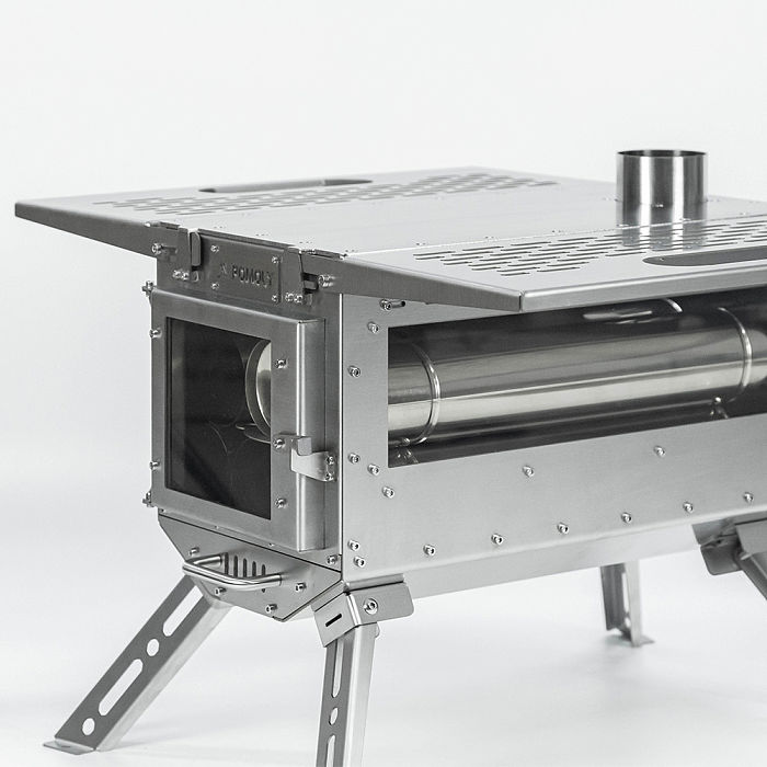 Oroqen Tent Wood Stove | Stainless Steel Stove for Hot Tent Camping
