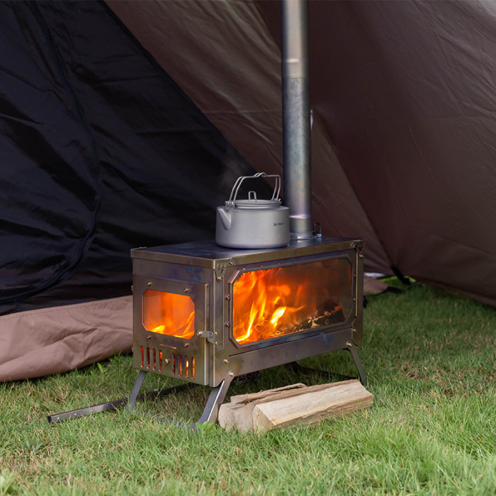 titanium stove